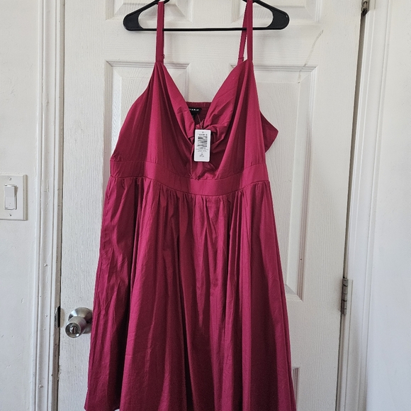 New Torrid Poplin Dress - Picture 4 of 5